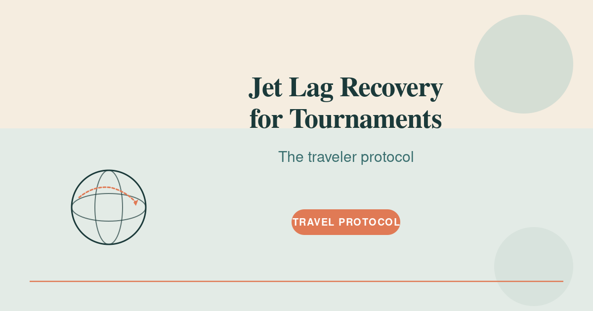 Featured image for jet lag tournament tennis recovery — jet lag tournament tennis recovery illustrated