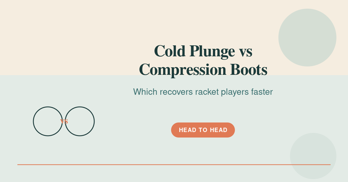 Featured image for cold plunge vs compression boots — cold plunge vs compression boots illustrated