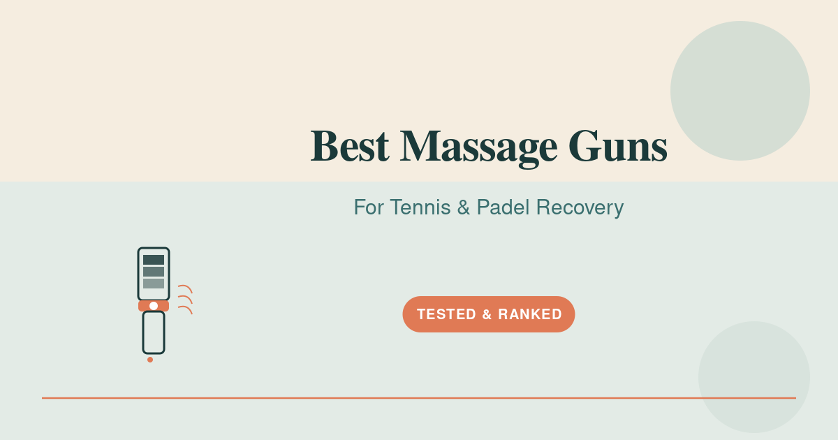 Featured image for massage gun tennis padel players — massage gun tennis padel players illustrated