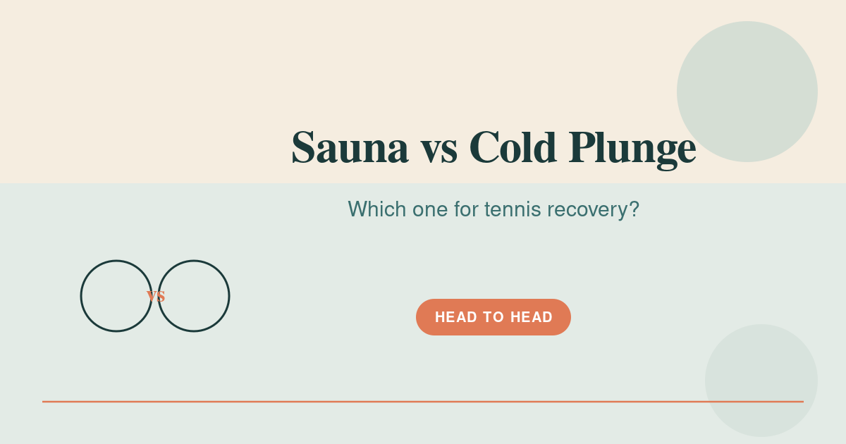Featured image for sauna vs cold plunge tennis padel — sauna vs cold plunge tennis padel illustrated