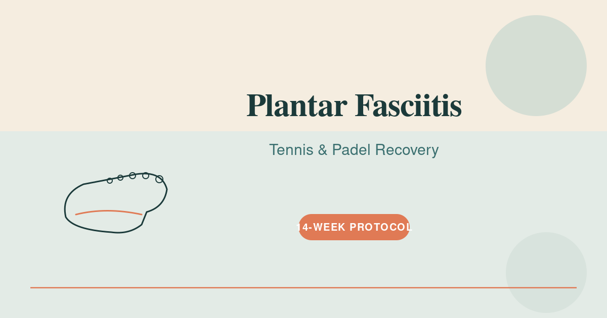 Featured image for plantar fasciitis tennis padel recovery — plantar fasciitis tennis padel recovery illustrated