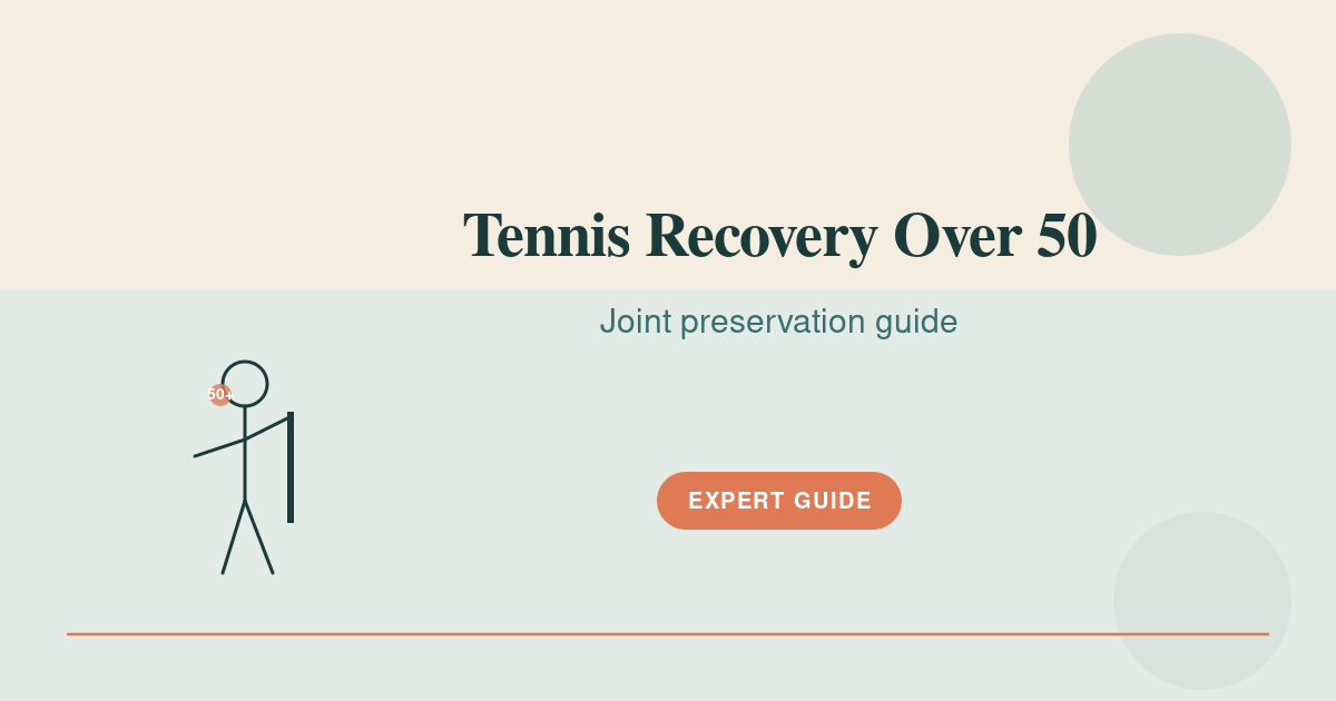 Featured image for tennis recovery over 50 — tennis recovery over 50 illustrated