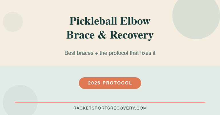 Featured image for Pickleball Elbow Brace: Best Picks & Recovery Guide (2026) — pickleball elbow brace illustrated